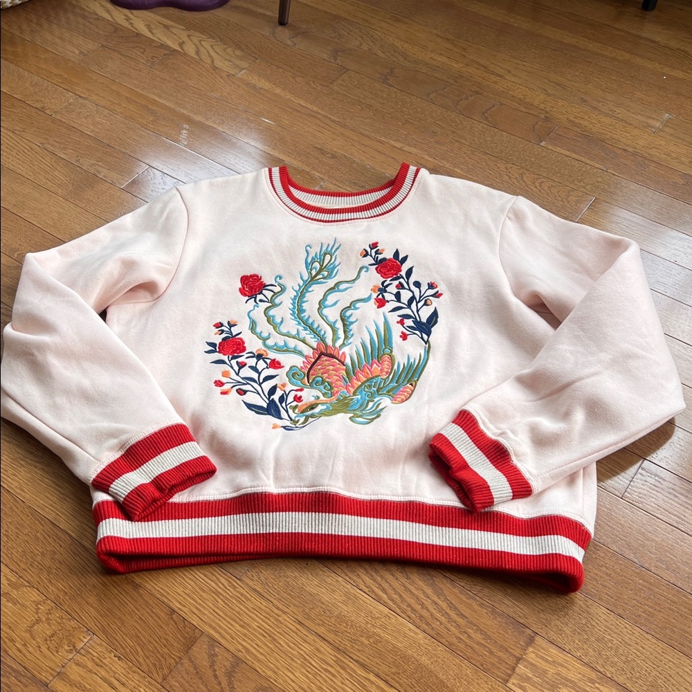 SANDRO Rooster Lunar Year Sweater